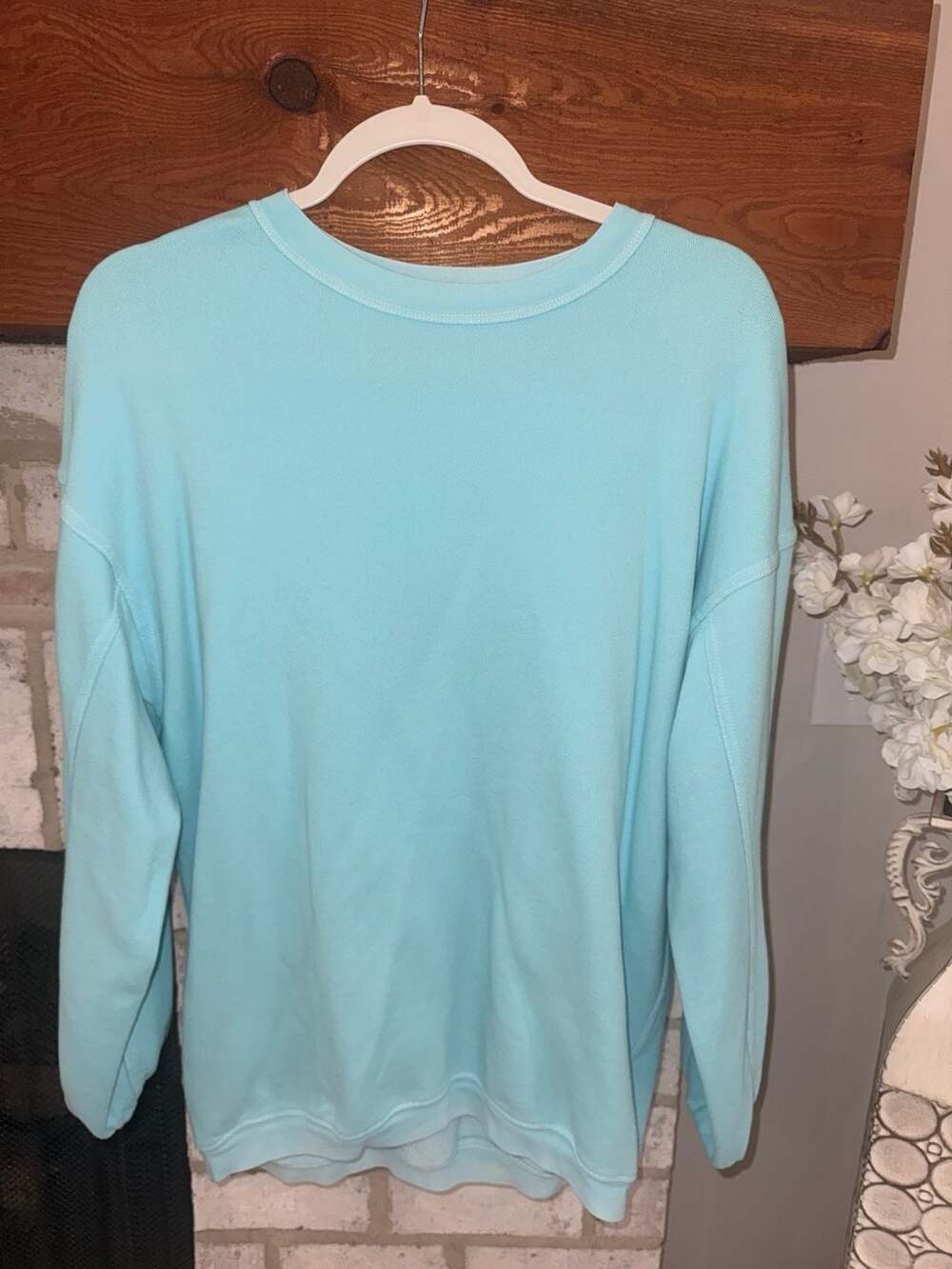 Aerie Sweatshirt Size XS Light Blue Crewneck Pullover